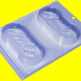 Forma silicone controle video game retro 