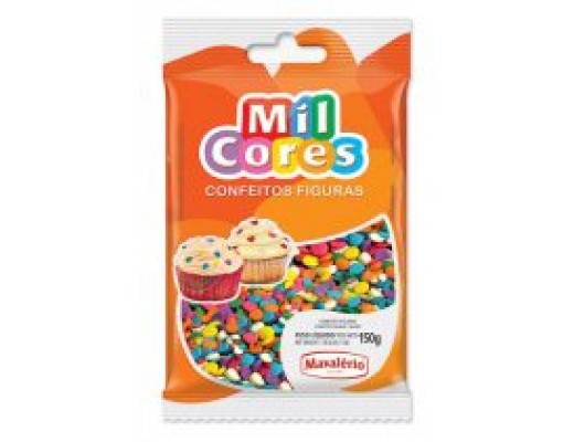Confeito confetes 150g 