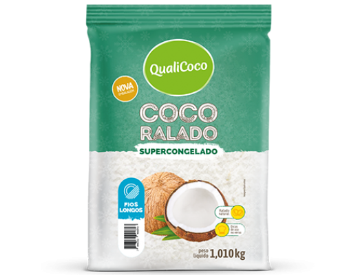 Coco Congelado fios longos 1 kg