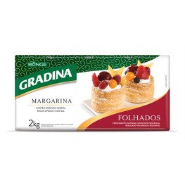 Margarina p/ folhado bloco 2 kg