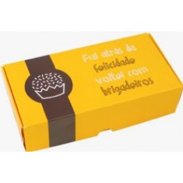 Caixa brigadeiro p/ 8 doces