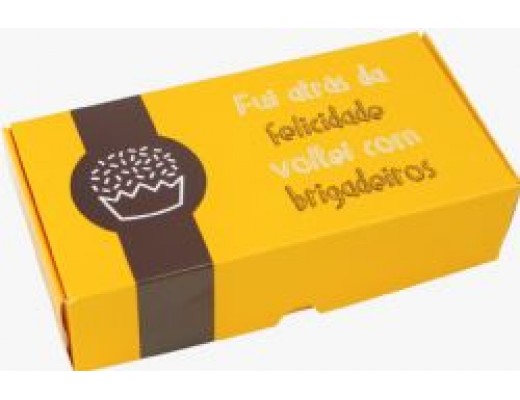 Caixa brigadeiro p/ 8 doces