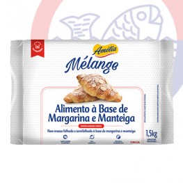 Margarina placa 1,5 kg manteiga Melange