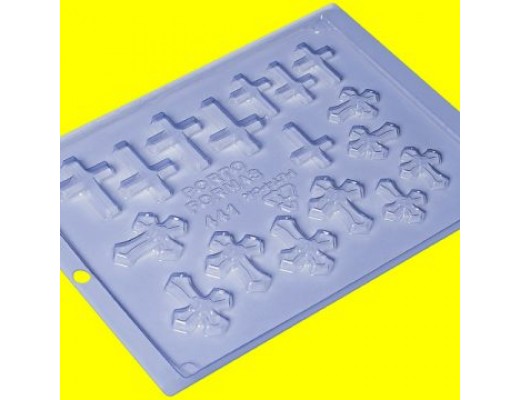 Forma simples aplique cruz 