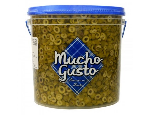 Azeitona verde fatiada 1,8 kg 