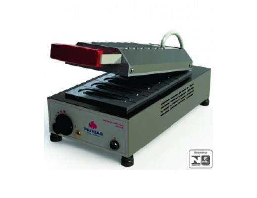 Maquina Crepes suiço 6 cavidades