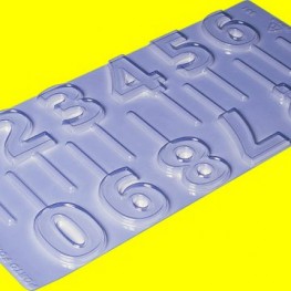 Forma simples p/ velas de chocolate