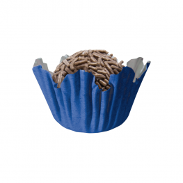 Pelotina recortada azul royal n° 3,4 e 5