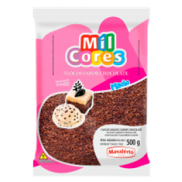 Flocos macios sabor chocolate 500g