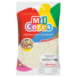 Granulado crocante branco 500g