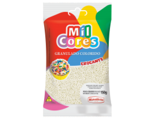 Granulado crocante branco 500g 