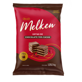 Melken Gotas de Chocolate 70% Cacau - 1,050 Kg