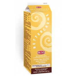 Chantilly bettercreme baunilha 907g