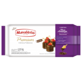 Cobertura premium meio amarga barra 1,01 kg 