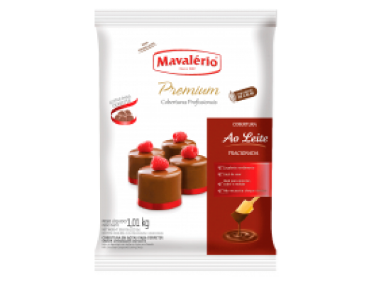 Cobertura premium gotas ao leite 1,01 kg 