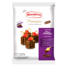 Cobertura premium gotas meio amarga 1,01 kg 