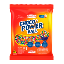 Choco power ball colorido 300g 