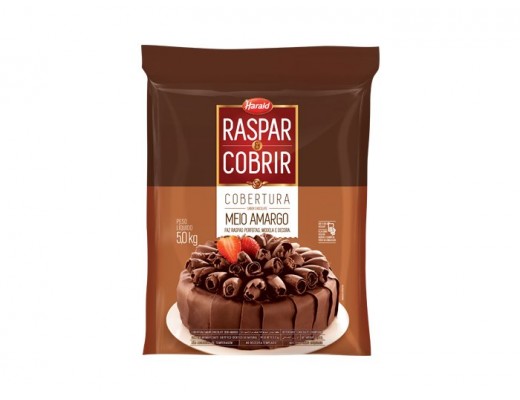 Cobertura Raspar e cobrir meio amargo 5 kg 