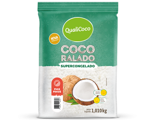 Coco congelado fios finos 1,010 kg 