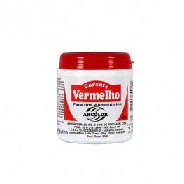 Corante em pó vermelho 100g