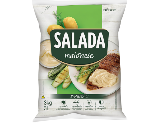 Maionese salada bag 3 kg 