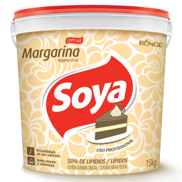 Margarina 50% lipídios 15 kg