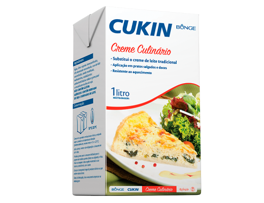 Creme vegetal culinário 1 litro 