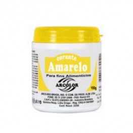 Corante em pó amarelo 100g