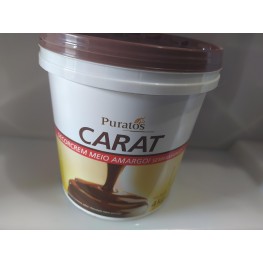 Ganache Carat Decorcrem Meio Amargo 4 kg 