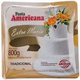 Pasta americana branca 800g 