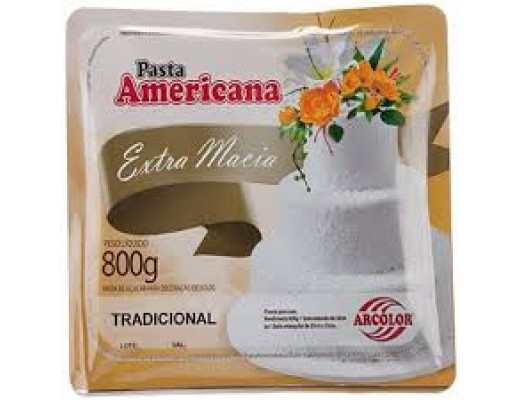 Pasta americana branca 800g 