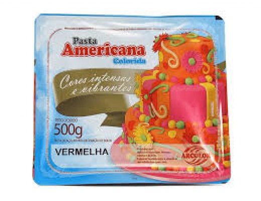 Pasta americana vermelha 500g 