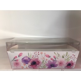 Caixa bolo forneavel Flower