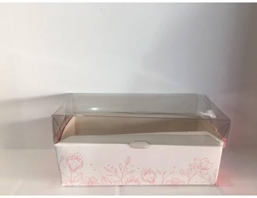 caixa mini bolo forneavel  c/ tampa doce jardim 