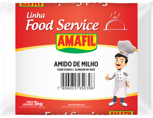 Amido de milho 5 kg- amafil 