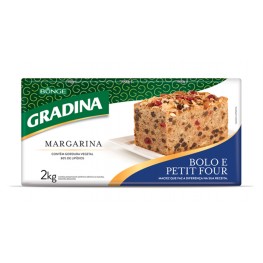 Margarina bolo e petit four 2 kg