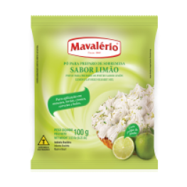 Pó para preparo de sobremesa limão 100g 