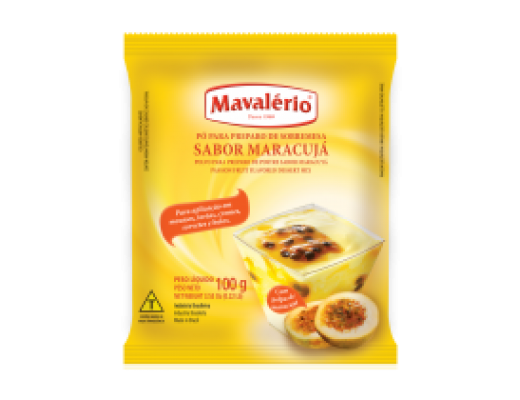 Pó para preparo de sobremesa maracujá 100g 