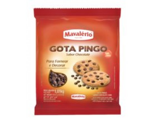 Gotas pingo sabor chocolate 1,01 kg 