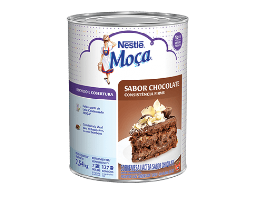 Recheio e cobertura chocolate 2,5 kg nestle