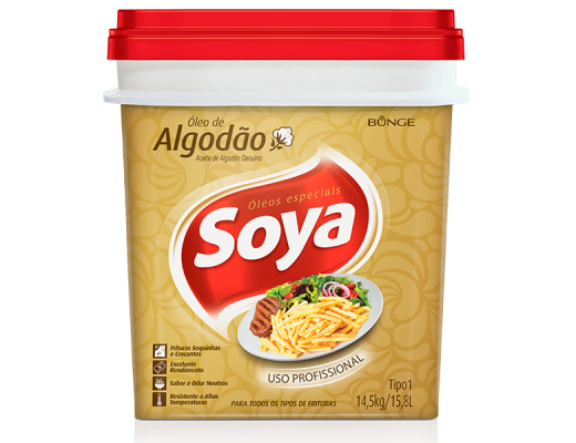 Óleo de algodão Soya 14,5 kg 