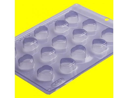 Forma simples coração ponteado 