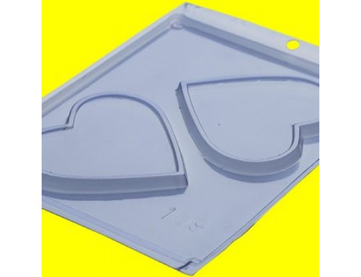 Forma simples placa coração 