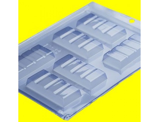 Forma simples barrinha estriada 