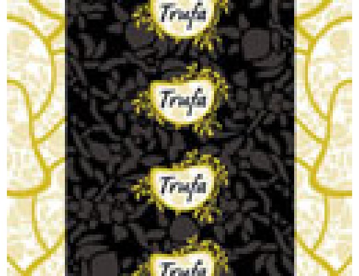 embalagem p/ trufa florence preta 