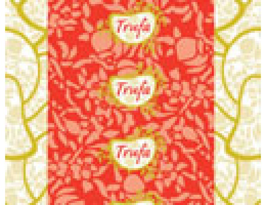 embalagem p/ trufa florence vermelha 