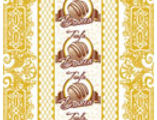 Embalagem p/ trufa branca 