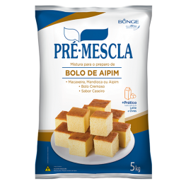 Pré mistura bolo aipim 5 kg 