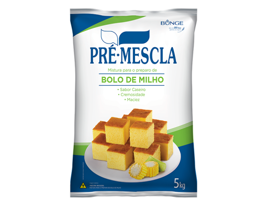 Pré mistura bolo milho 5 kg 