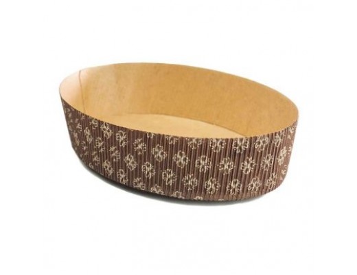 Forma oval para colomba 100g, 200g, 300g e 500g- 100 unidades
